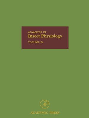 cover image of Advances in Insect Physiology